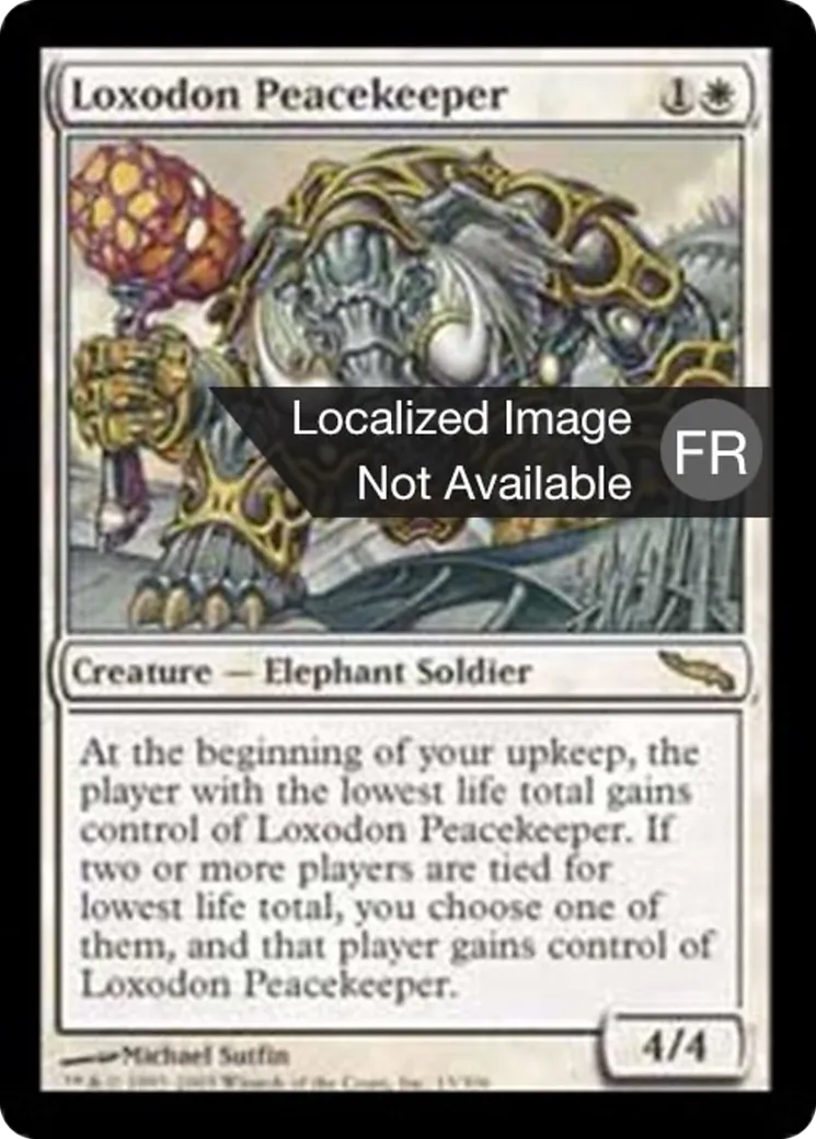 Garant de la paix loxodon — Mirrodin — Magic: The Gathering