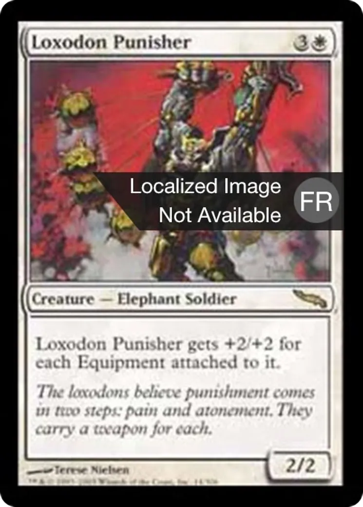 Châtieur loxodon — Mirrodin — Magic: The Gathering