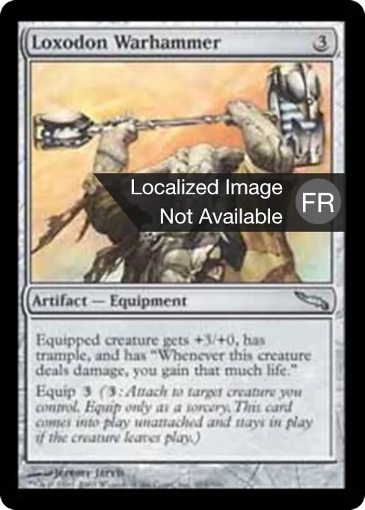 Marteau de guerre loxodon — Mirrodin — Magic: The Gathering