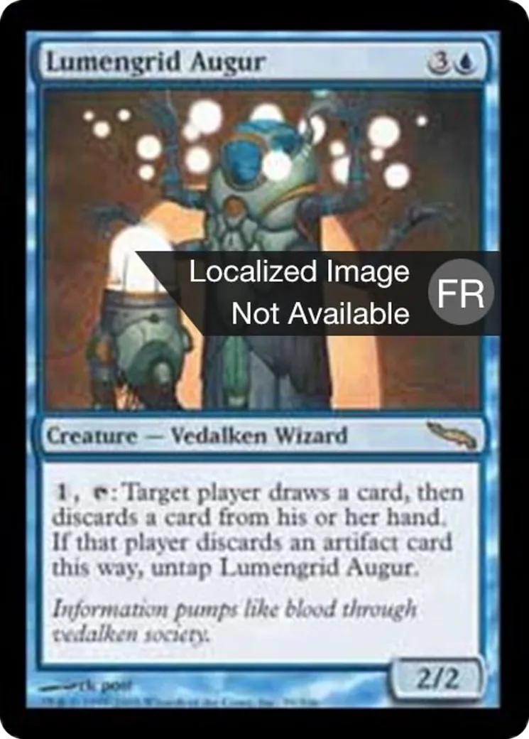 Augure de Lumengrid — Mirrodin — Magic: The Gathering