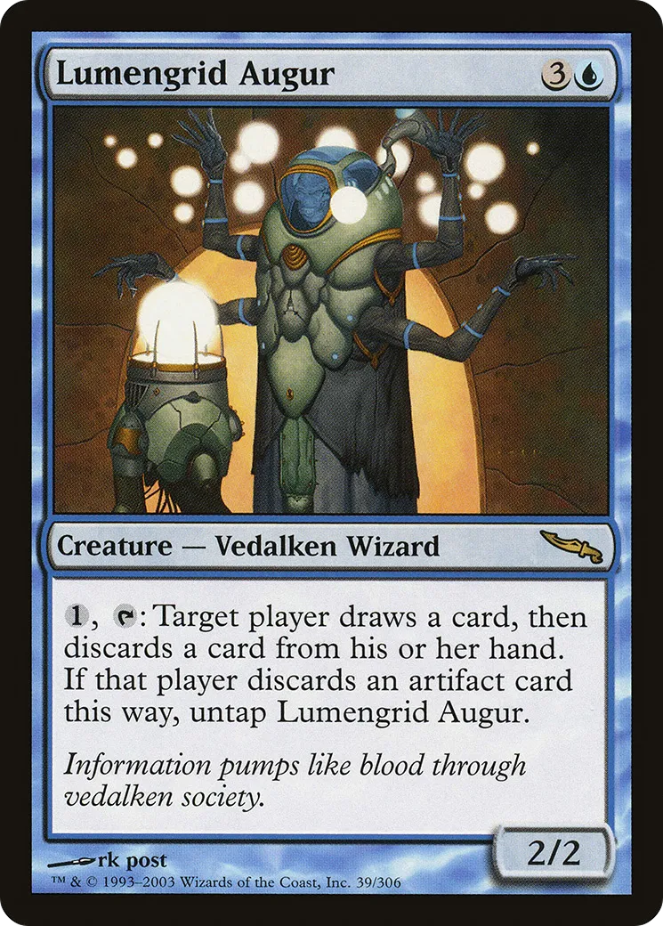 Lumengrid Augur — Mirrodin — Magic: The Gathering