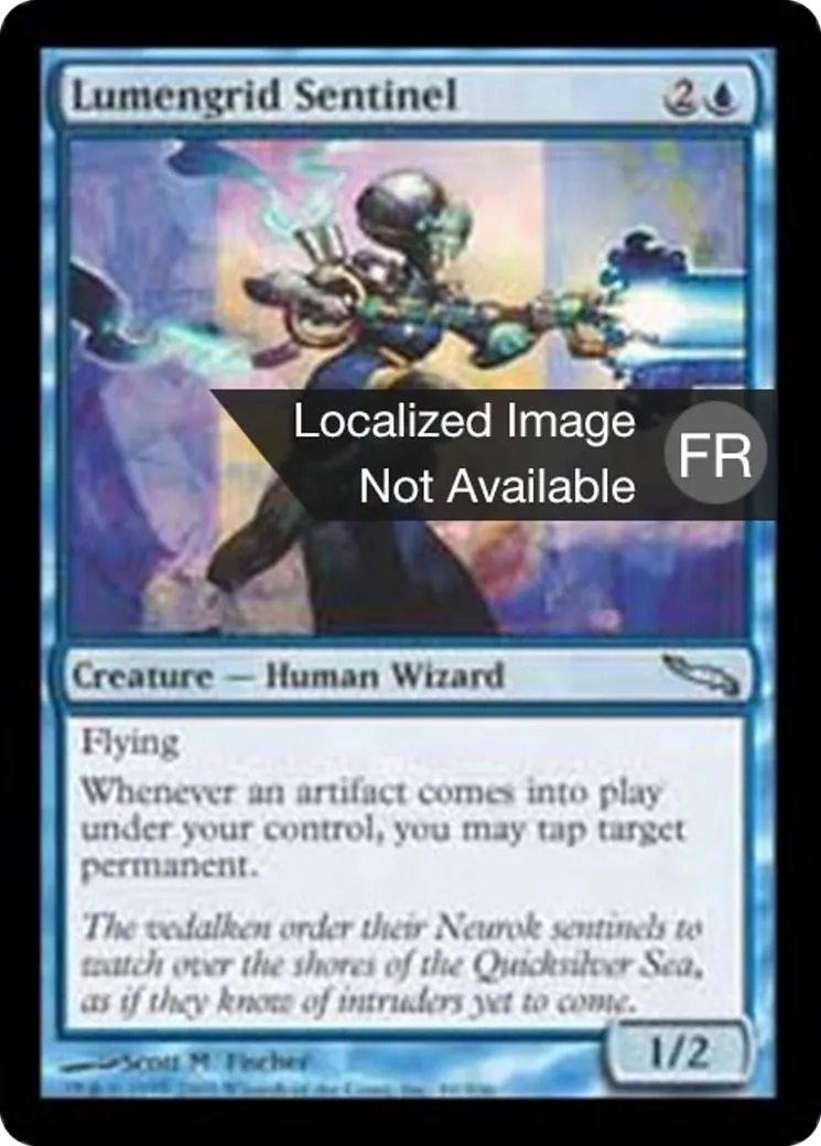 Sentinelle de Lumengrid — Mirrodin — Magic: The Gathering