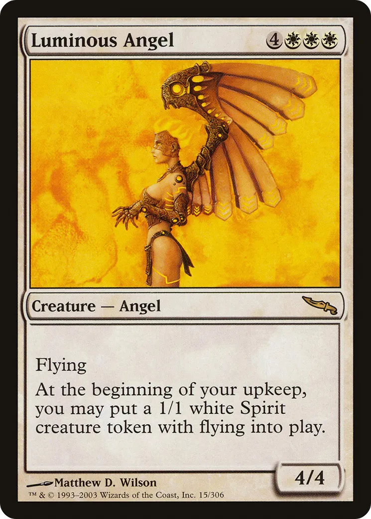 Luminous Angel — Mirrodin — Magic: The Gathering