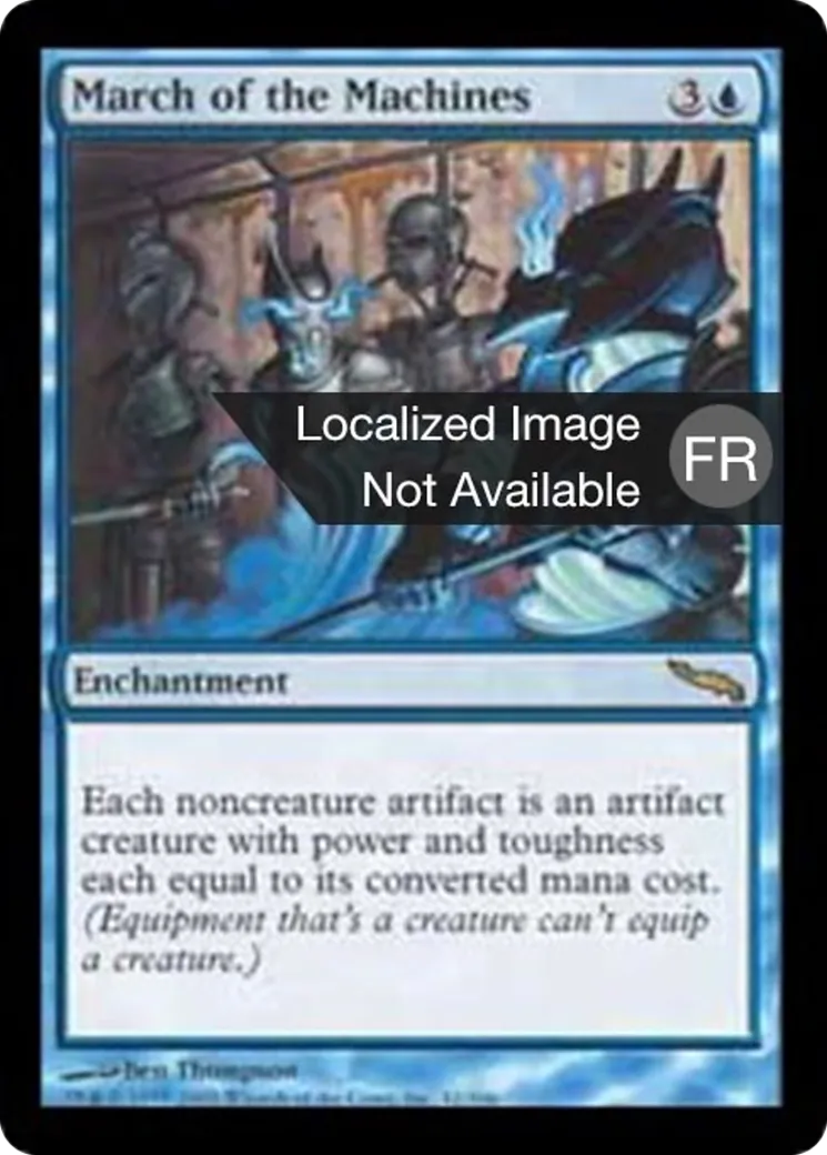 Marche des machines — Mirrodin — Magic: The Gathering