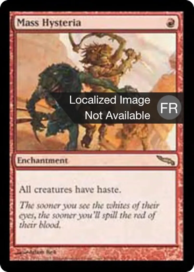 Hystérie collective — Mirrodin — Magic: The Gathering