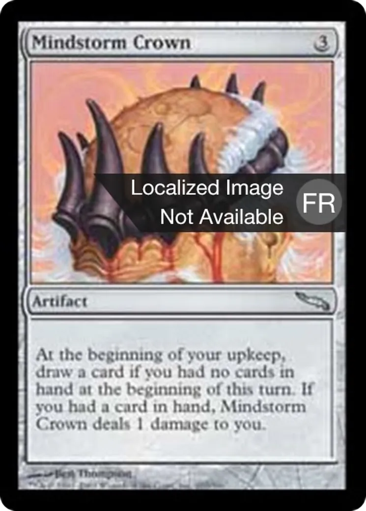 Courronne cérébrorage — Mirrodin — Magic: The Gathering