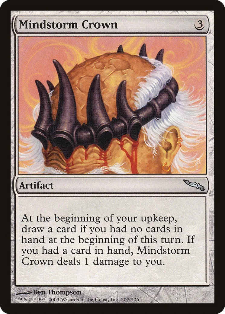 Mindstorm Crown — Mirrodin — Magic: The Gathering