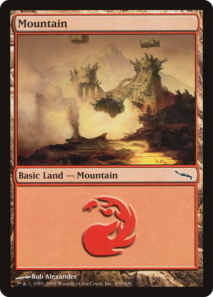 Mountain — Mirrodin — Magic: The Gathering