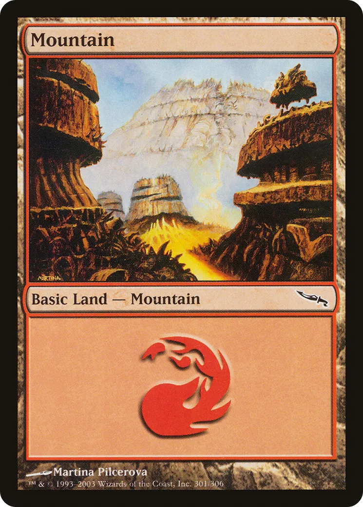 Montagne — Mirrodin — Magic: The Gathering