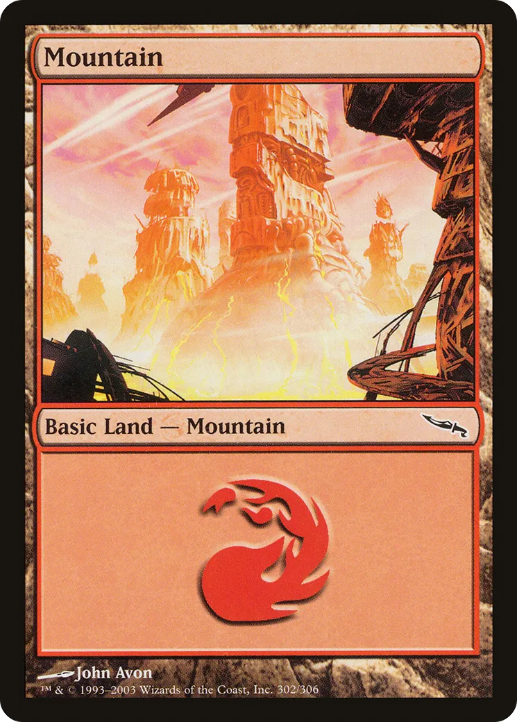 Montagne — Mirrodin — Magic: The Gathering