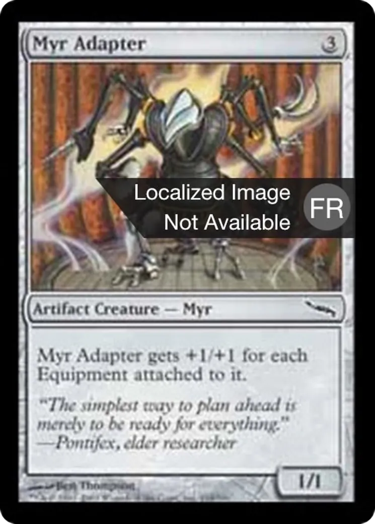 Adaptateur myr — Mirrodin — Magic: The Gathering