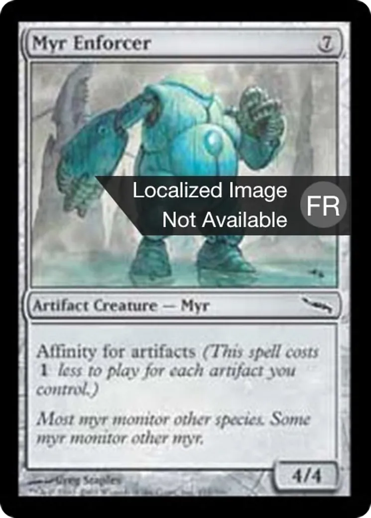 Argousin myr — Mirrodin — Magic: The Gathering