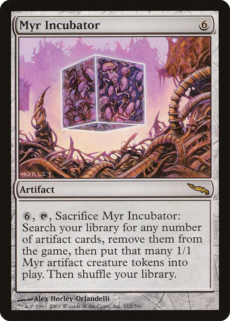 Myr Incubator — Mirrodin — Magic: The Gathering