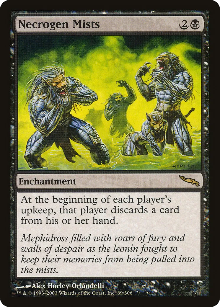 Necrogen Mists — Mirrodin — Magic: The Gathering