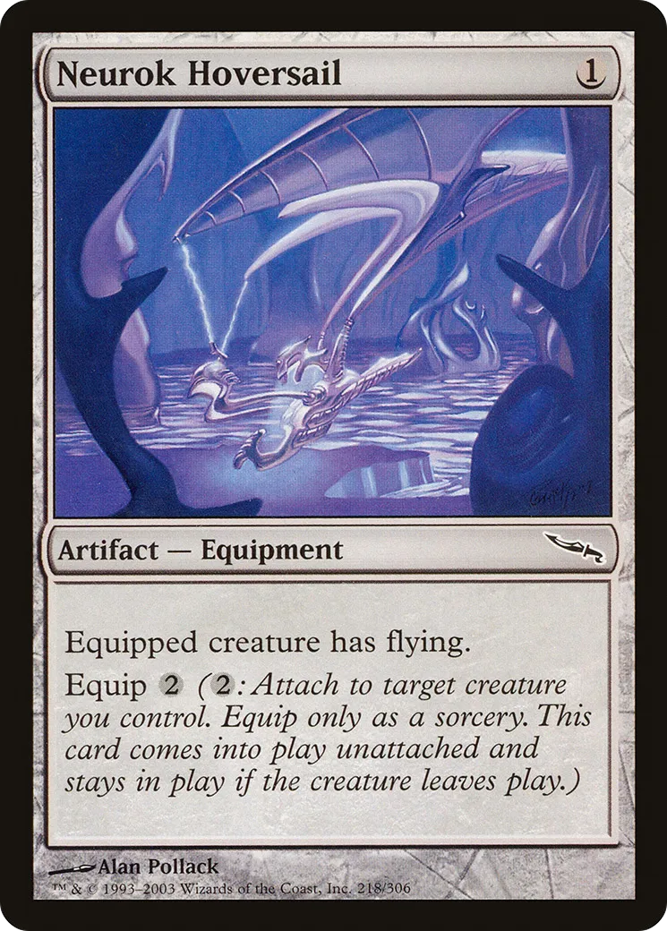 Neurok Hoversail — Mirrodin — Magic: The Gathering