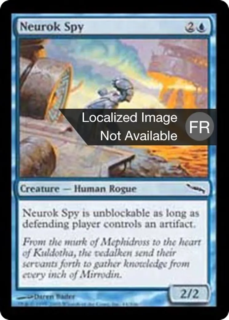 Espion neurok — Mirrodin — Magic: The Gathering