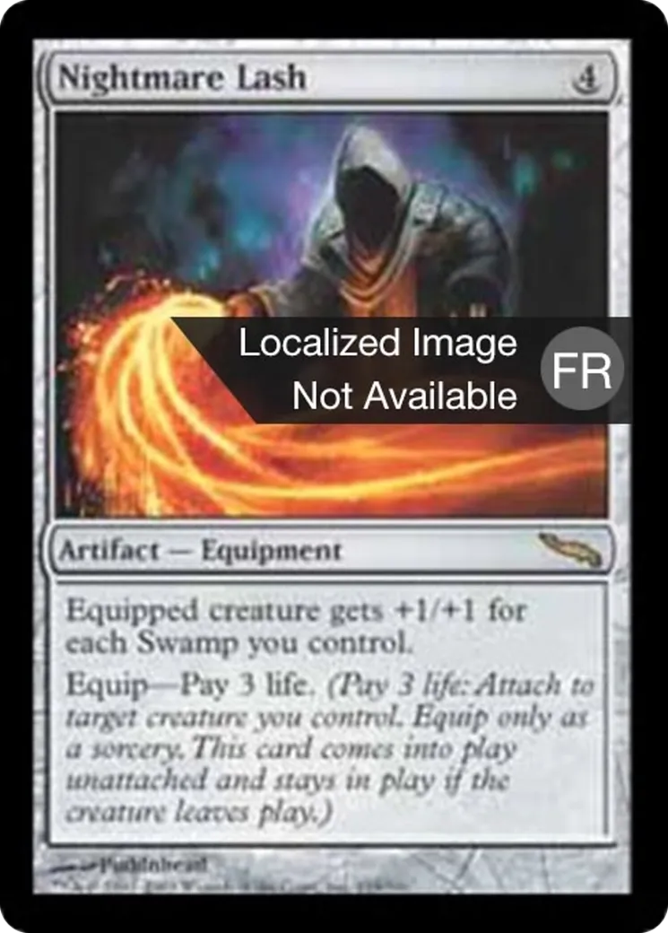 Fouet de cauchemar — Mirrodin — Magic: The Gathering