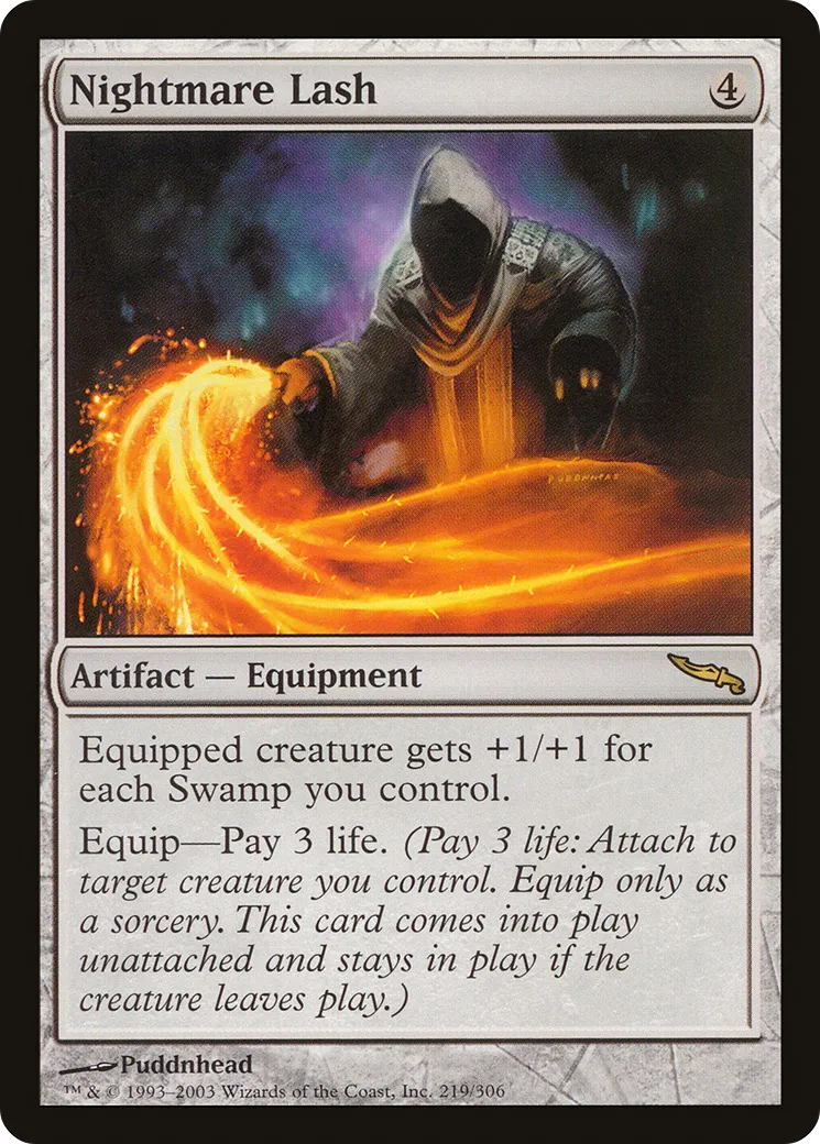 Nightmare Lash — Mirrodin — Magic: The Gathering