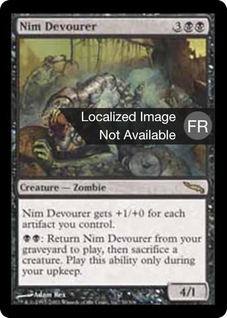 Dévoreur nim — Mirrodin — Magic: The Gathering