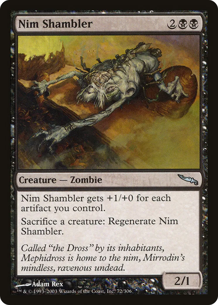 Nim Shambler — Mirrodin — Magic: The Gathering