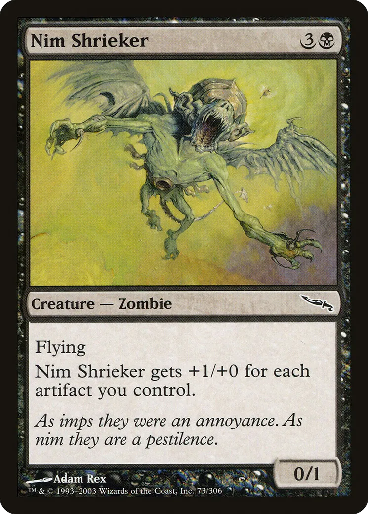 Nim Shrieker — Mirrodin — Magic: The Gathering