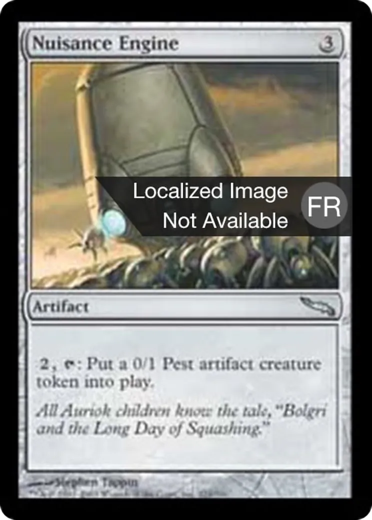 Engin de nuisance — Mirrodin — Magic: The Gathering