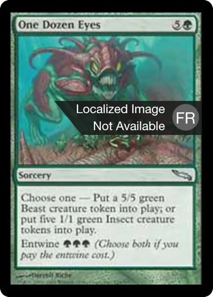 Cinq paires d'yeux — Mirrodin — Magic: The Gathering