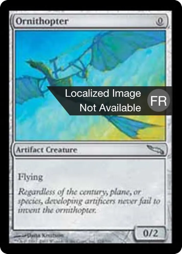 Ornithoptère — Mirrodin — Magic: The Gathering