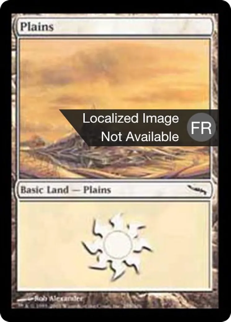 Plaine — Mirrodin — Magic: The Gathering
