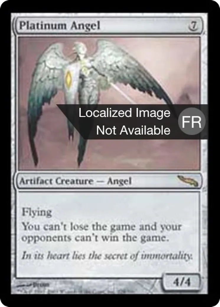 Ange de platine — Mirrodin — Magic: The Gathering