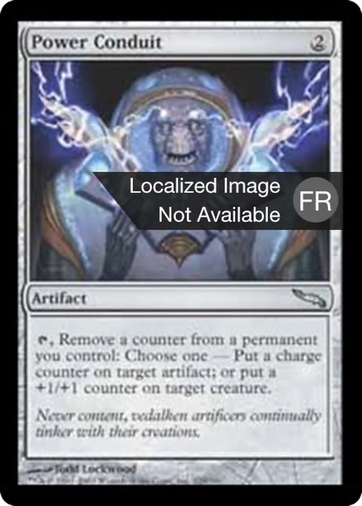 Conduit d'alimentation — Mirrodin — Magic: The Gathering