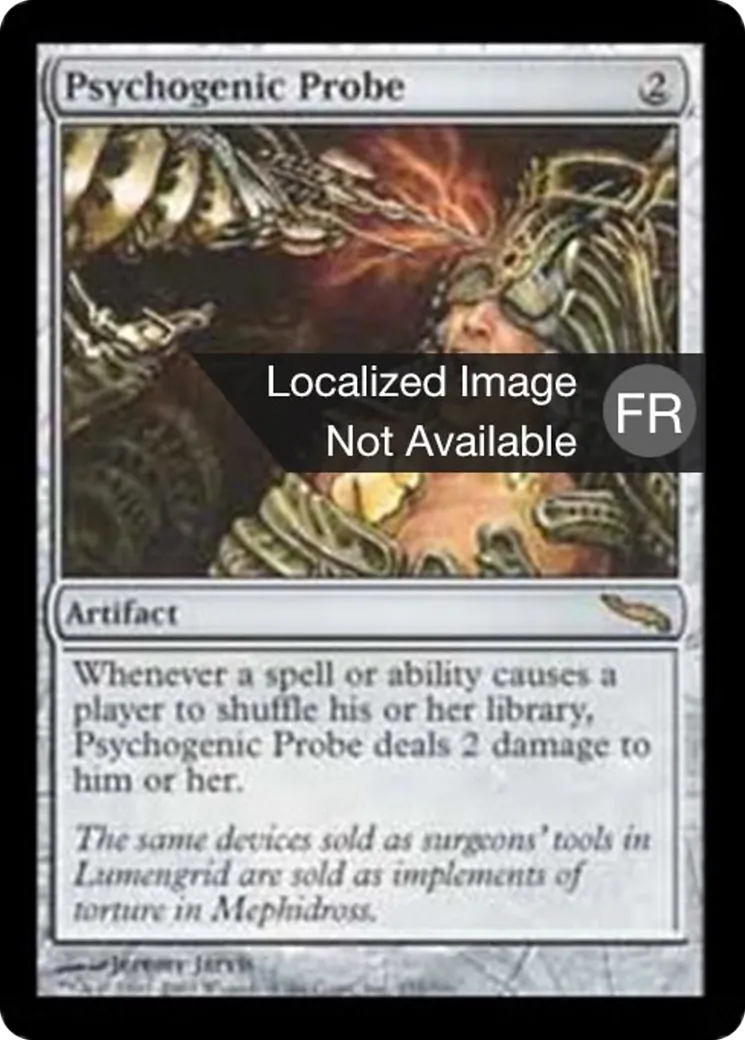 Sonde psychogénique — Mirrodin — Magic: The Gathering