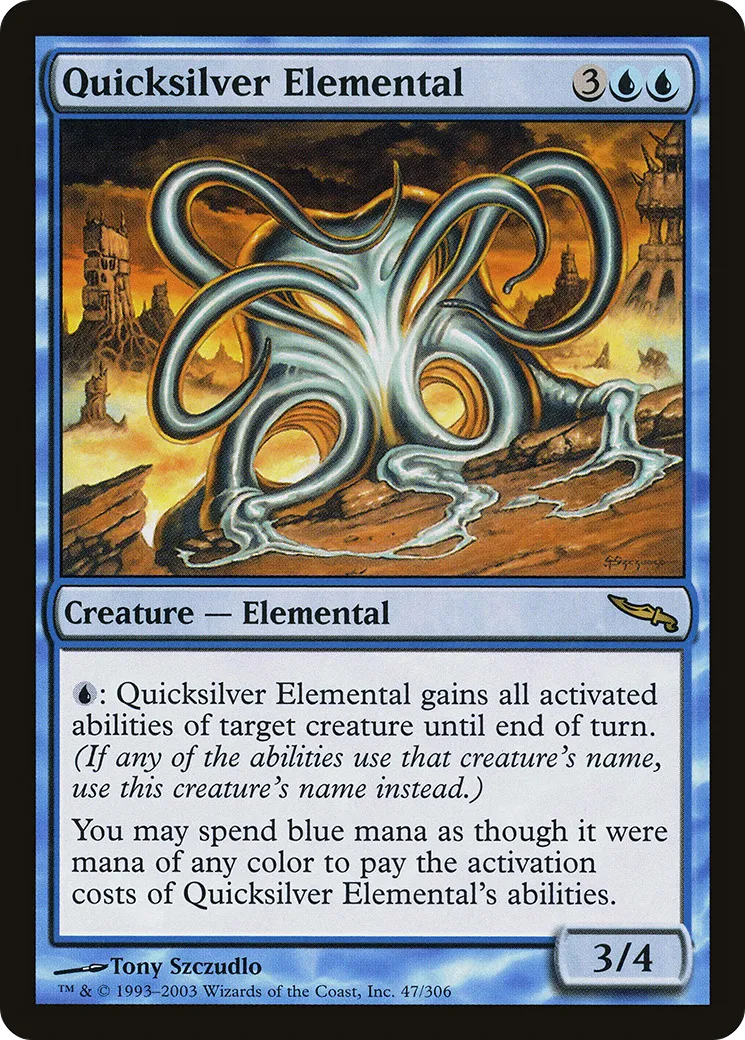 Élémental de vif-argent — Mirrodin — Magic: The Gathering