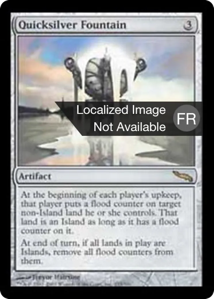 Fontaine de vif-argent — Mirrodin — Magic: The Gathering