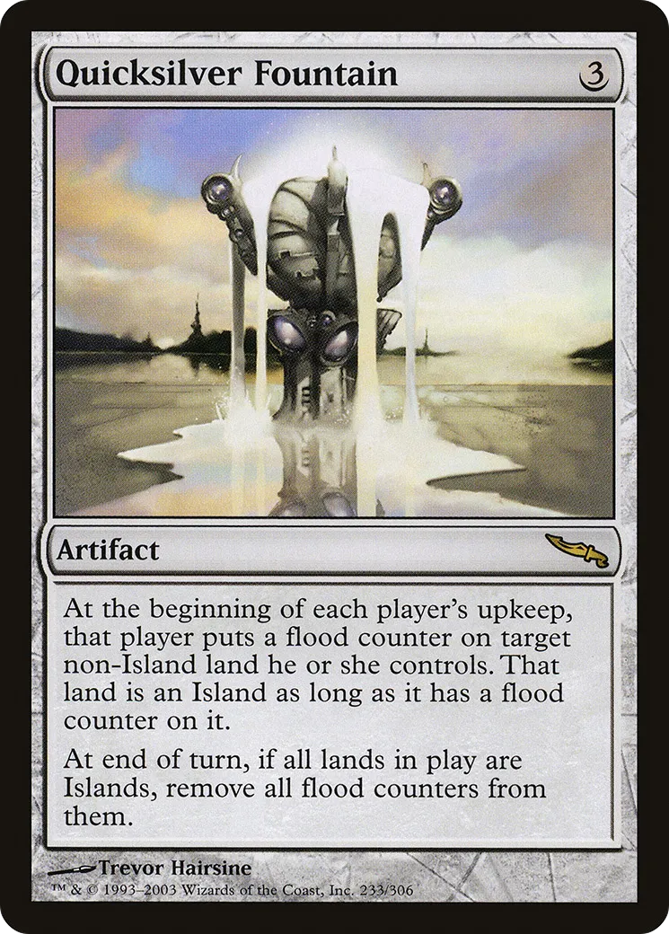 Fontaine de vif-argent — Mirrodin — Magic: The Gathering