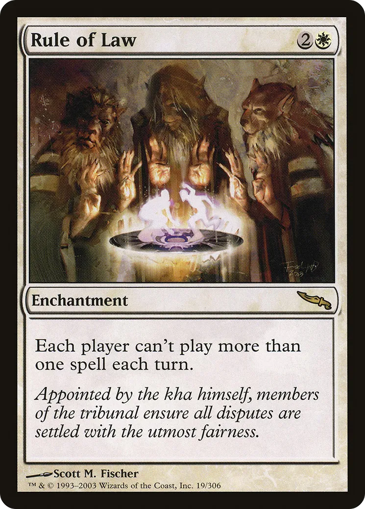 Autorité de la loi — Mirrodin — Magic: The Gathering