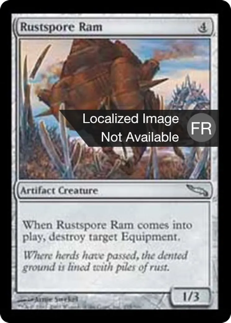 Bélier rouillespore — Mirrodin — Magic: The Gathering