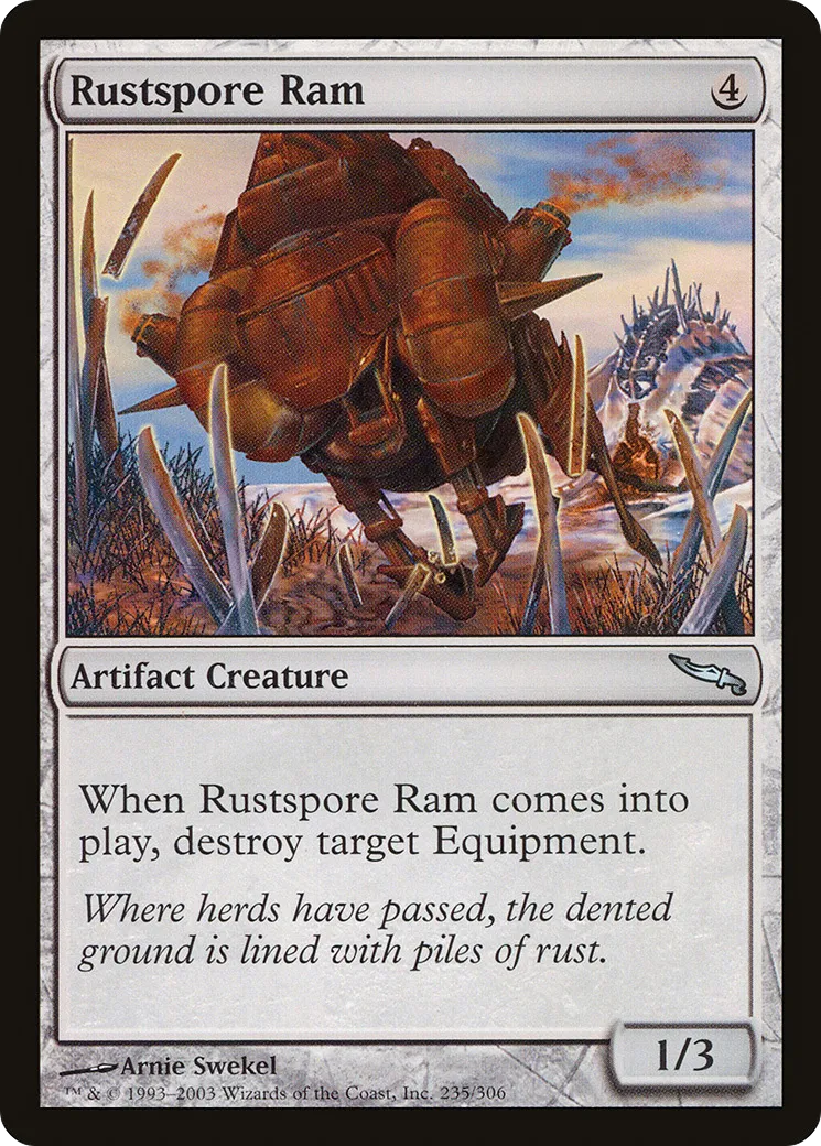 Bélier rouillespore — Mirrodin — Magic: The Gathering