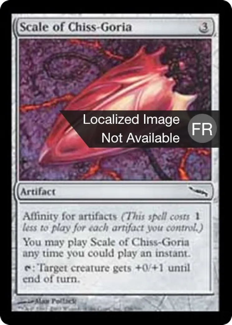 Écaille de Chiss-Goria — Mirrodin — Magic: The Gathering