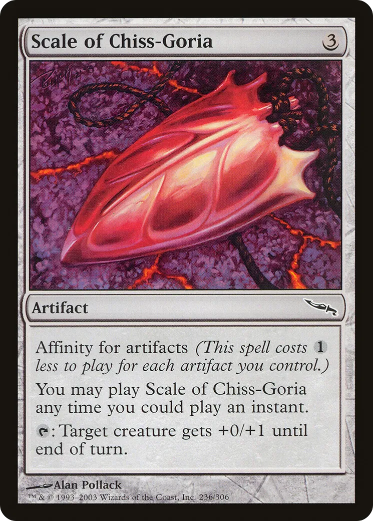Écaille de Chiss-Goria — Mirrodin — Magic: The Gathering