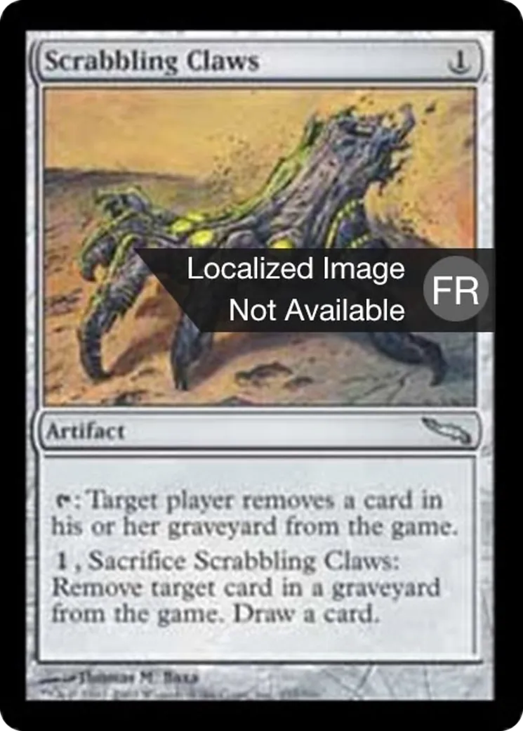 Griffes racleuses — Mirrodin — Magic: The Gathering