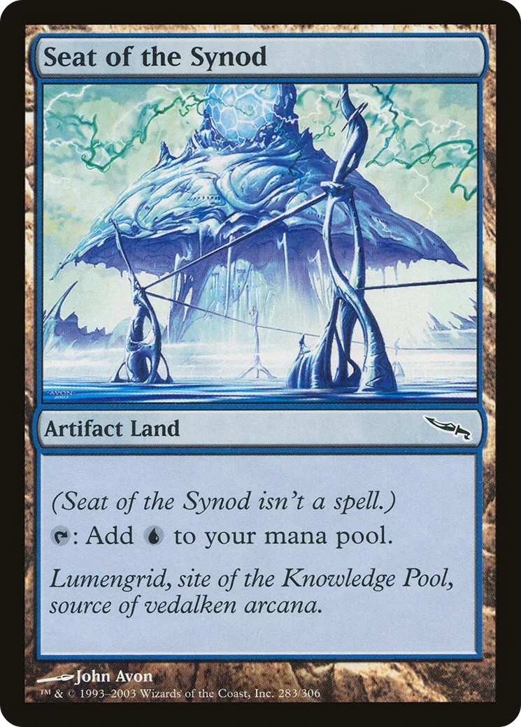 Seat of the Synod — Mirrodin — Magic: The Gathering