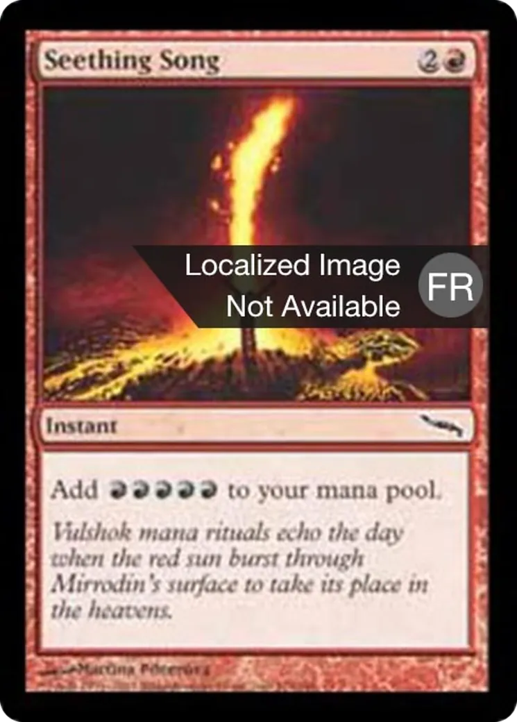 Chant bouillonnant — Mirrodin — Magic: The Gathering