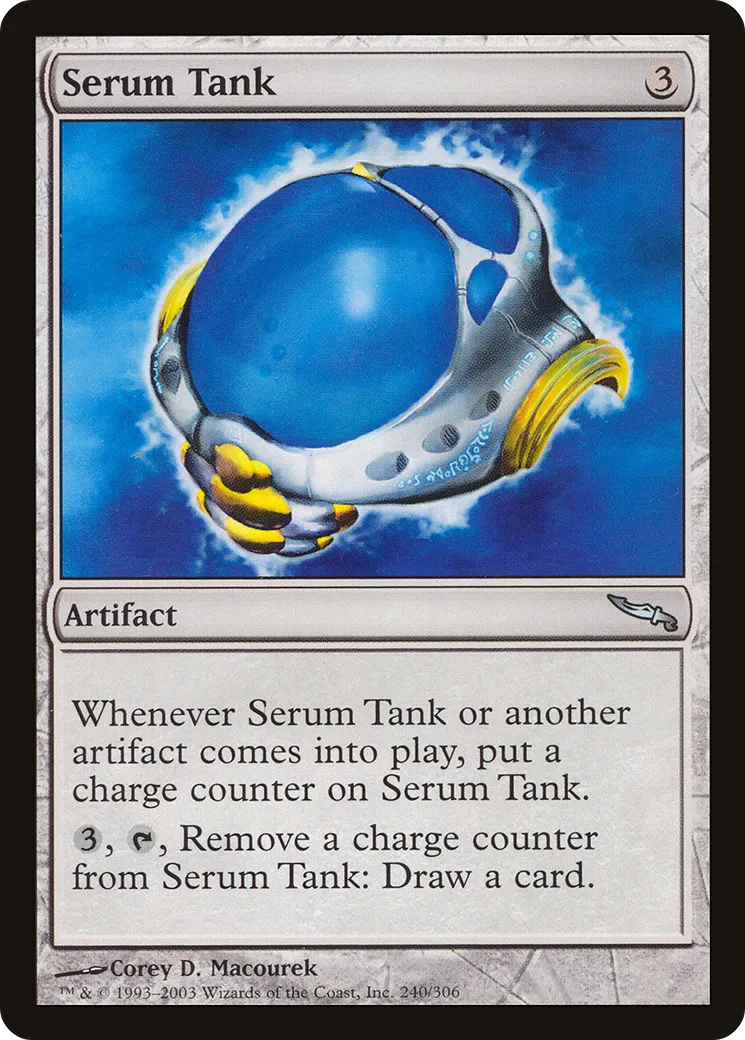 Serum Tank — Mirrodin — Magic: The Gathering