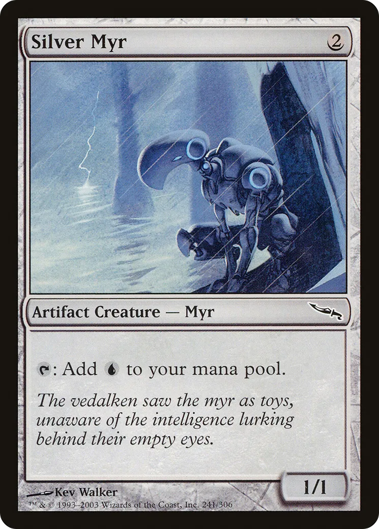Silver Myr — Mirrodin — Magic: The Gathering