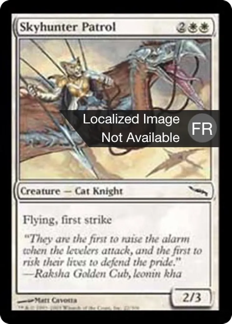 Patrouille chasseciel — Mirrodin — Magic: The Gathering