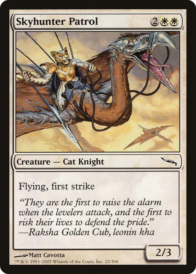 Skyhunter Patrol — Mirrodin — Magic: The Gathering