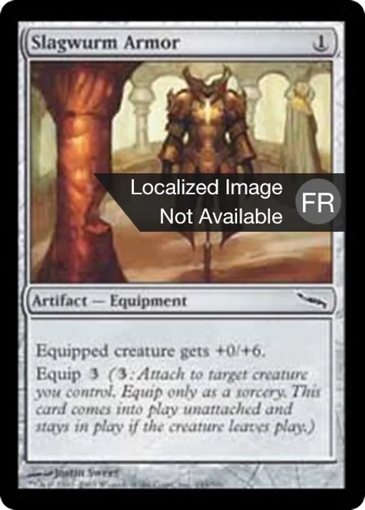 Armure de guivre cendrée — Mirrodin — Magic: The Gathering