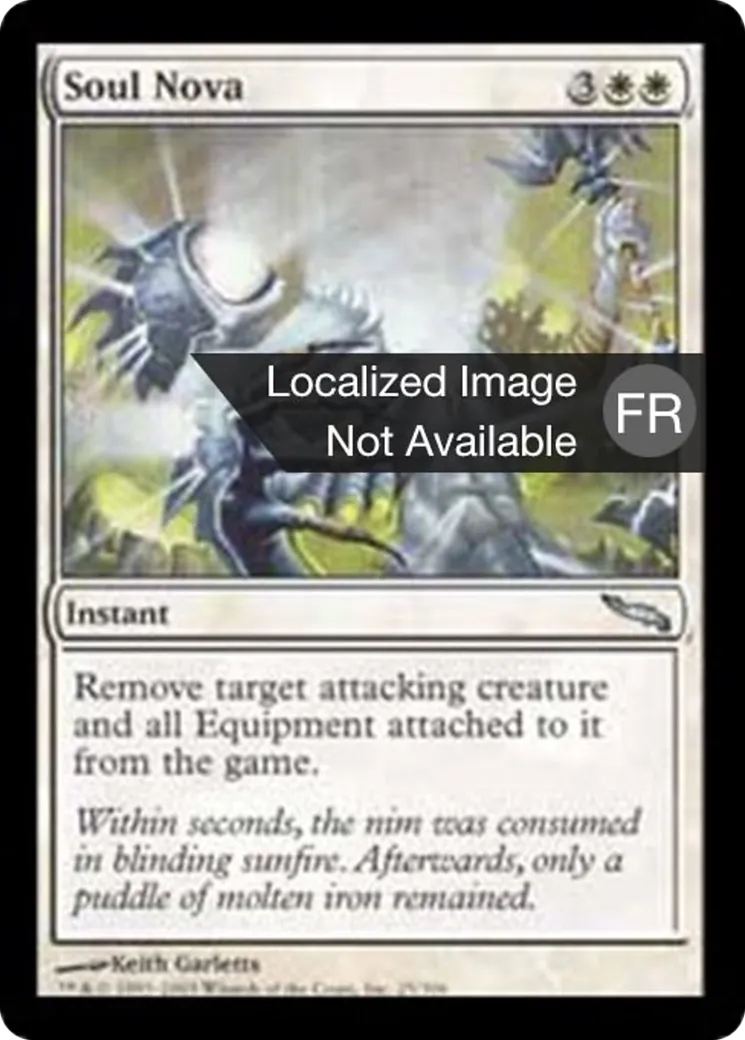 Nova de l'âme — Mirrodin — Magic: The Gathering