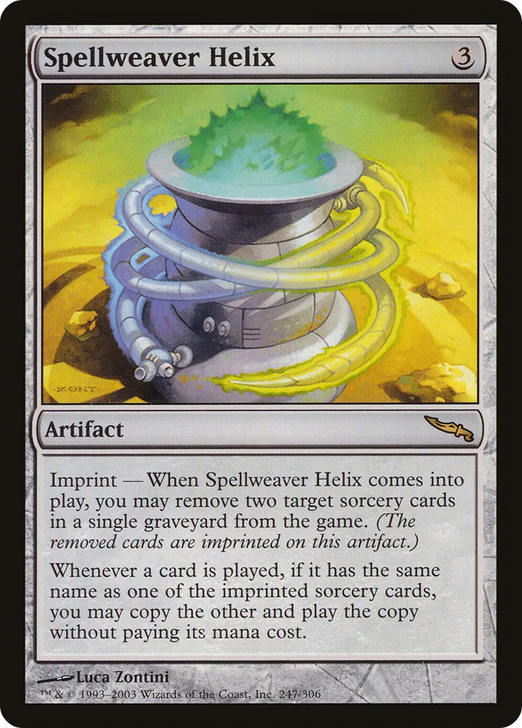 Hélice tisse-sort — Mirrodin — Magic: The Gathering